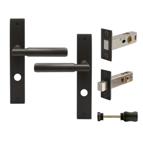 NIDO - Lumina Longplate Privacy Set - Magn. Latch - Plain