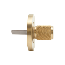 NIDO - Turn Only on Rose with Tailbar - Diamond Knurl