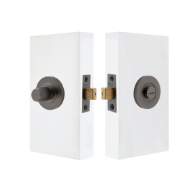 NIDO - Privacy Set 57mm Backset - Linear Knurl