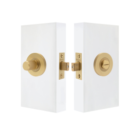 NIDO - Privacy Set 57mm Backset - Linear Knurl