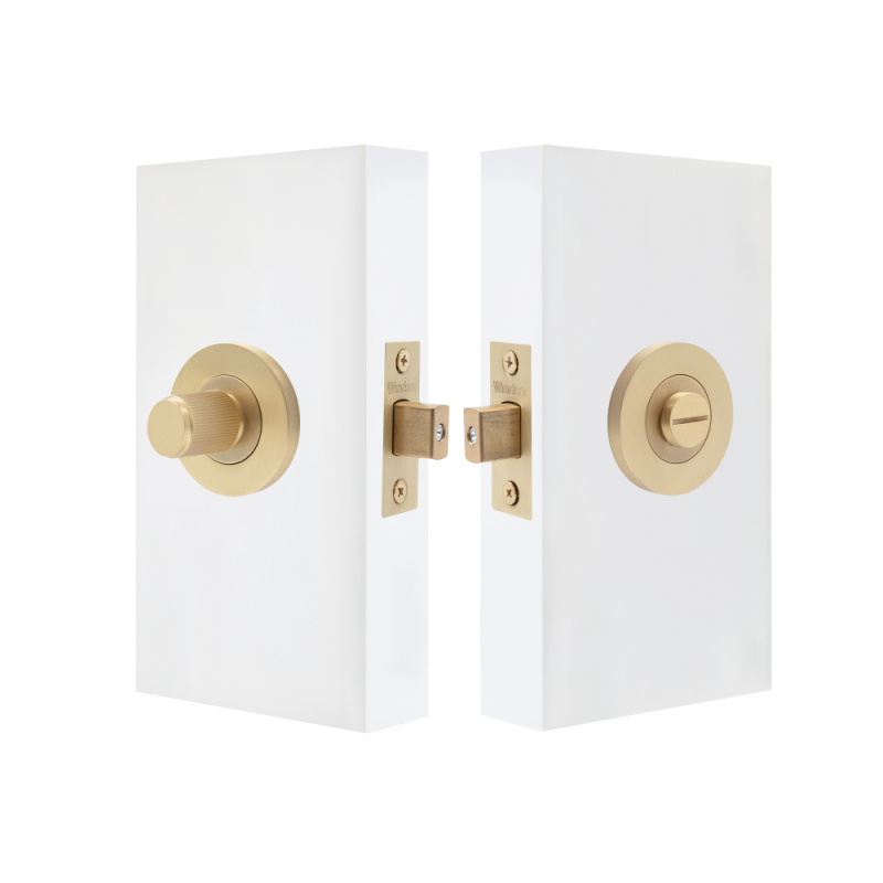 Unlacquered Satin Brass