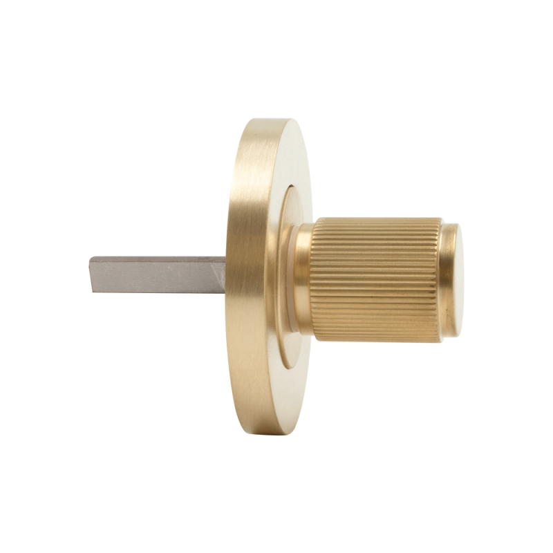 Unlacquered Satin Brass