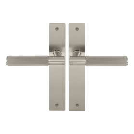 NIDO - Verge Longplate Lever Set - Linear Knurl