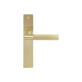 NIDO - Verge Longplate Dummy Lever LH - Linear Knurl