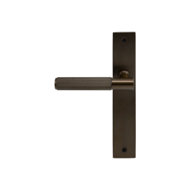 NIDO - Verge Longplate Dummy Lever RH - Linear Knurl