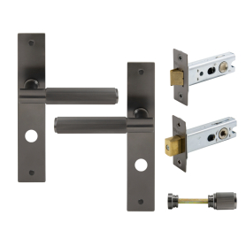 NIDO - Verge Longplate Privacy Set - Linear Knurl