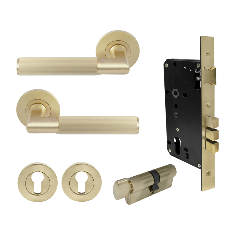 Unlacquered Satin Brass