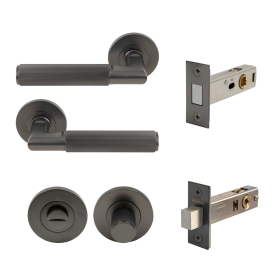 NIDO - Lumina Rose Privacy Set - Magn. Latch - Linear Knurl