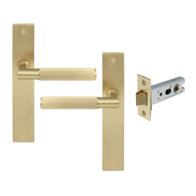 NIDO - Lumina Longplate Passage Set - Linear Knurl