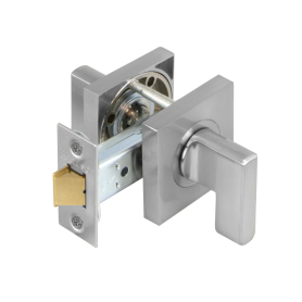 Mini Lever Latch Set - 60mm Backset - 57mm Square Rose