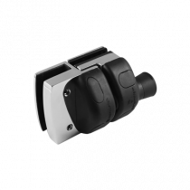 D&D Lockable Frameless Glass Gate Latch - Inline