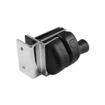 D&D Lockable Frameless Glass Gate Latch - In Swing