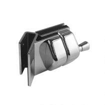 Stainless Glass Gate Latch - 135 Degree