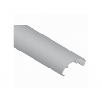 75 x 30mm Oval Top Rail Capping - 6000mm Length