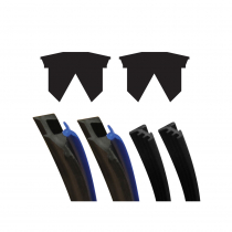12mm GP Glazing Post Rubber & Grommet Kit