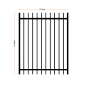 Byron Gate with 50x10mm Blade - 970 x 1200mm