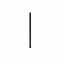 Aluminium Base Plated Latch Post - 50 x 1600mm