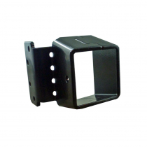 40 x 40 Fence Bracket - Side Fit Security Lug - Black