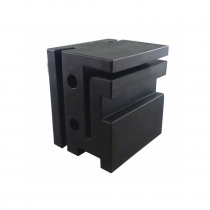 Sliding Gate Nylon Guide Block - Black