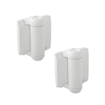 D&D TruClose&reg; Hinge Pair - White