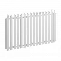 Aluminium Colonial Picket Gate - 1720 x 1200mm