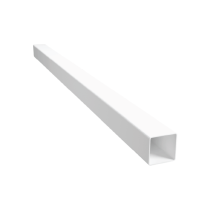 Rural PVC Fence - Blank Post 2050mm