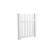 North Haven Picket PVC Gate - 1000W x 1200H