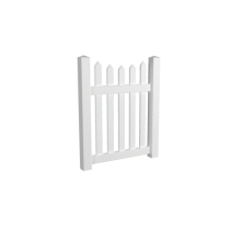 Newport Picket PVC Gate - 1000W x 1200H
