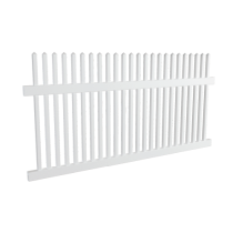 Bayswater Picket PVC Fence Panel Kit - 2388W x 1200H