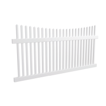 Melville Picket PVC Fence Panel Kit - 2388W x 1200H