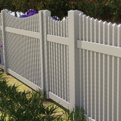 Melville Picket PVC Gate - 1000W x 1200H Oxworks
