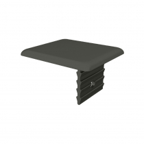 25 x 25mm Conceal Fix U-Channel Cap - Stock Colour