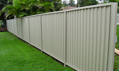 Colorbond Steel Fencing
