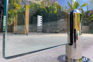 Pool Fencing Spigot and Glass Panel