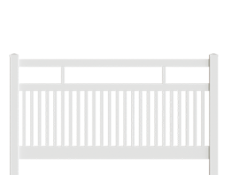 Bridgehampton style PVD Fence Panel