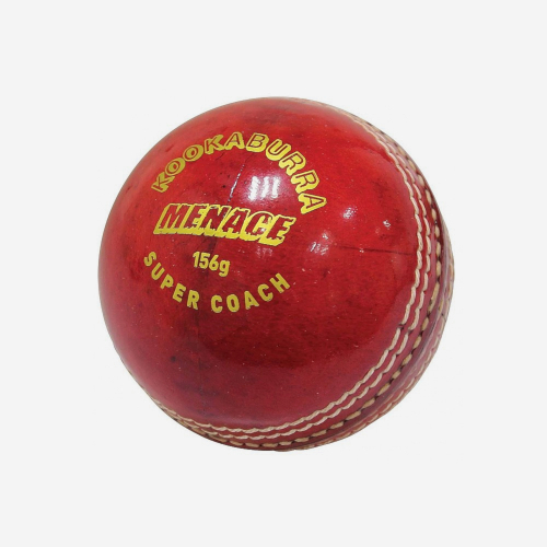 KOOKABURRA SUPER COACH MENACE 4 PIECE CRICKET BALL