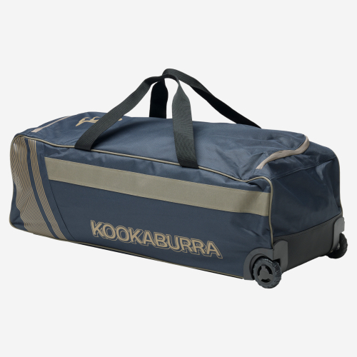 Pro 4.0 Wheelie Cricket Bag - Navy / Taupe