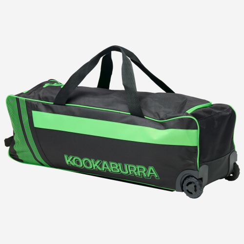 Pro 5.0 Wheelie Cricket Bag - Black / Lime