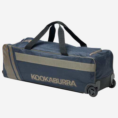 Pro 5.0 Wheelie Cricket Bag - Navy / Taupe
