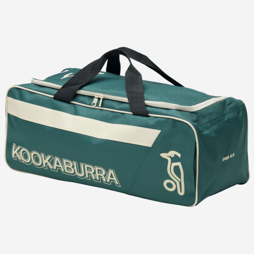 Pro 6.0 Holdall Cricket Bag - Bottle Green / Off White