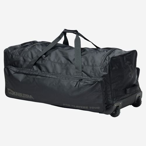 Pro Players Tour Wheelie Cricket Bag - Black