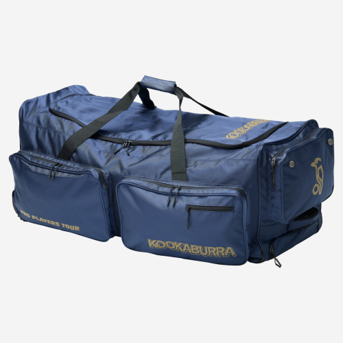 Pro Players Tour Wheelie Cricket bag - Navy