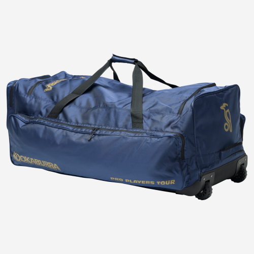 Pro Players Tour Wheelie Cricket bag - Navy