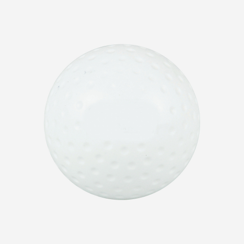 DIMPLE WHITE HOCKEY BALL