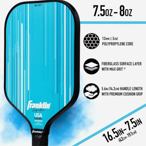 Franklin Signature Series Pickleball Paddle - 13mm Blue