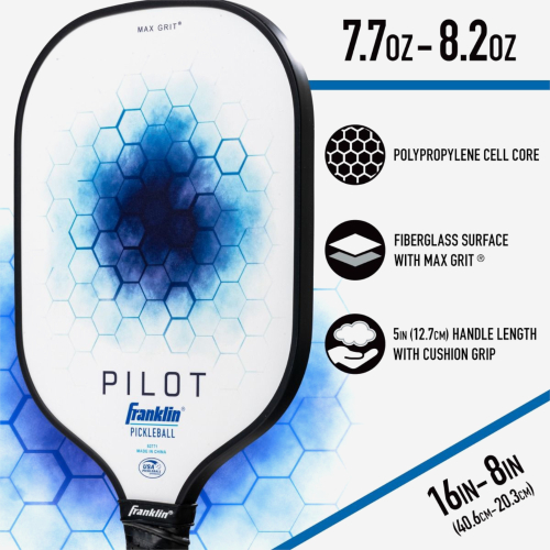 Franklin Pilot Pickleball Paddle - Blue