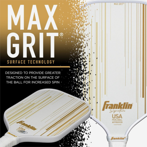 Franklin Signature Series Pickleball Paddle - 16mm White/Gold