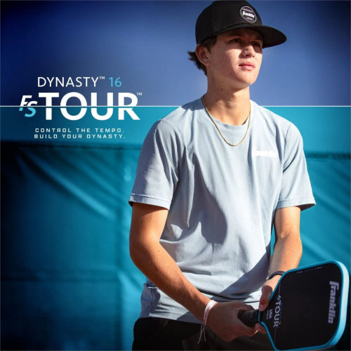 Franklin FS Tour Dynasty Pickleball Paddle - 16mm Blue
