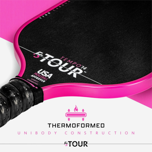 Franklin FS Tour Tempo Pickleball Paddle - 14mm Pink