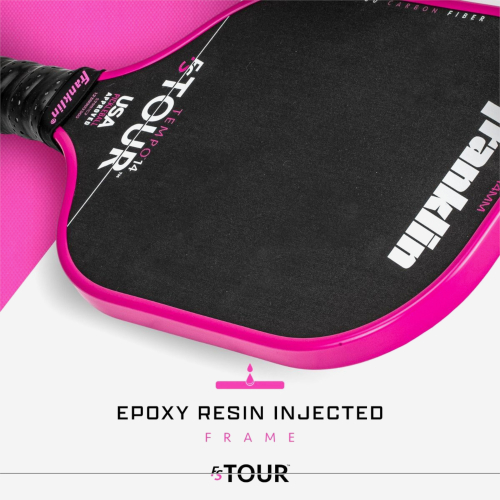 Franklin FS Tour Tempo Pickleball Paddle - 14mm Pink